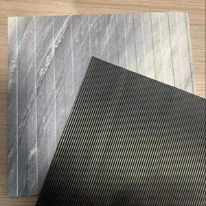 India Fast Install SPC Wall Panel Eco-Friendly Stone <strong>Plastic</strong> <strong>Cladding</strong> with Modern Geometric Pattern for Hospital <strong>Bathroom</strong> Use - Product Image 4