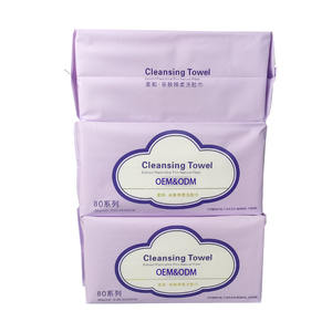 Toalha De Rosto Descartável Tecido Facial para Limpeza Removedor De Pele e Maquiagem Toalhetes Secos Descartáveis Removedor De Maquiagem Toalhetes Secos - Product Image 4