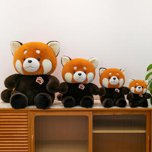 בובת קואטי צעצועי קטיפה יושבים גירית חיה קטנה בובת סמרטוט מתנות יום הולדת לילדים - Product Image 4