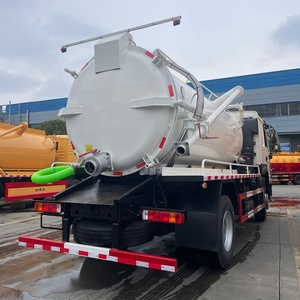 Camion de vidange des eaux usées HOWO 4x2 de 12 000 litres pour l'entretien des canalisations municipales en Asie centrale, nettoyage des eaux usées par aspiration - Product Image 6