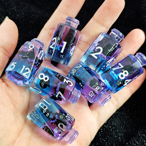 Nhựa Mèo Potion chai xúc xắc cho trò chơi nhập vai ngục tối & rồng Tabletop chơi game xúc xắc DND nhựa đa diện hai tông màu xúc xắc - Product Image 6