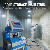 Machine professionnelle de pulvérisation de mousse de polyuréthane haute pression, matériau d'isolation pour entrepôts frigorifiques, pompe hydraulique, pistolet de pulvérisation