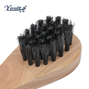 Juego de cepillos para zapatos de madera maciza Yinste, 3 piezas, herramientas de limpieza con esponja de pelo de cerdo para el cuidado del calzado - Product Image 2