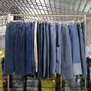Jeans d'été décontractés pour adultes et filles Philippine Ukay Baled Clothing New Style Square Pants - Product Image 4