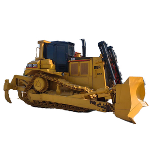 Bulldozer sur chenilles Caterpillar D8r utilisé haute performance à vendre avec moteur de boîte de vitesses à pompe exceptionnel - Product Image 1
