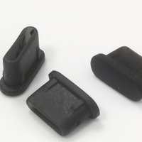Couvercle de prise en caoutchouc, silicone, personnalisé, usb