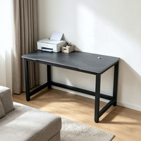Bureau de jeu Yuantu avec rangement, structure en MDF durable, modèle N-058, pour chambre familiale, bureau, appartement en location