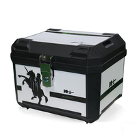 Matériaux Supérieurs PP ABS Top Box pour Moto 45l Boîtes de Queue de Moto Top Case Pour Moto