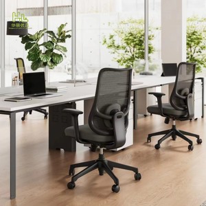 Chaises de <span class=keywords><strong>bureau</strong></span> ergonomiques en maille multifonctionnelles modernes, chaise pivotante pour le personnel, chaise inclinable, hauteur réglable, chaises de direction - Product Image 6