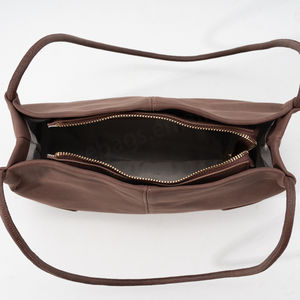 Sac à main pochette de luxe pour femmes avec fermeture à glissière en PU imperméable - Product Image 6