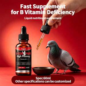 Gotas de Vitaminas Líquidas para Aves, Loros, Palomas, Gallinas, Vitamina B12, Aminoácidos, L-Carnitina, Apoyo Inmunológico y Antiestrés - Product Image 4
