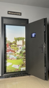 Moderna Serratura Intelligente Turca, <span class=keywords><strong>Porta</strong></span> d'Ingresso Principale Antieffrazione per Villa, <span class=keywords><strong>Porta</strong></span> di Sicurezza Insonorizzata e Impermeabile - Product Image 6