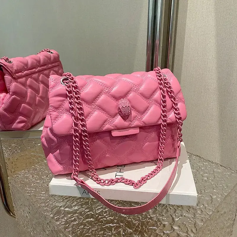 Bolsas de couro femininas de marca de luxo, bolsas de grife para mulheres, novidade da moda