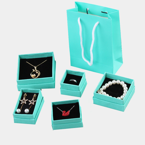 Bao Bì In Logo Hộp Giấy Màu Trang Sức Có Nắp Và Đế - Product Image 4