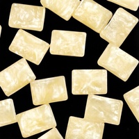 Tuiles de Mahjong en Acrylique Doré Métallisé 5 mm Effet Mica Marbré – Ensemble de Mahjong de Collection pour Passionnés et Collectionneurs