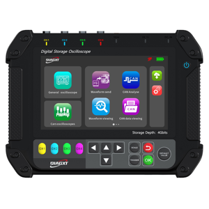 Osciloscopio Digital Portátil de Alto Rendimiento T80, Ancho de Banda de 30MHz, 4 Canales, Pantalla Táctil de 7 Pulgadas, Almacenamiento de 4GB, Forma de Onda Avanzada - Product Image 1