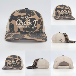 Casquettes de camionneur OEM Camo Richardson 112 avec broderie personnalisée, patch en cuir tissé, casquette ajustée pour papa, casquettes de baseball sportives - Product Image 2