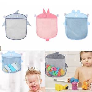 Panier de rangement pliable en filet à séchage rapide pour jouets de bain, à suspendre, pour enfants et tout-petits - Product Image 1