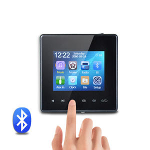 <span class=keywords><strong>Amplificateur</strong></span> à touches tactiles PW220G Mini 2,8 pouces, vente chaude, système audio intelligent pour cinéma maison 4-8 ohms, Bluetooth <span class=keywords><strong>WIFI</strong></span> pour mur de cinéma - Product Image 2