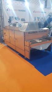 Four à torréfier les noix SUISER MAKINE 80 kg/h en acier inoxydable pour les applications de moulin à farine et de vinerie - Product Image 4