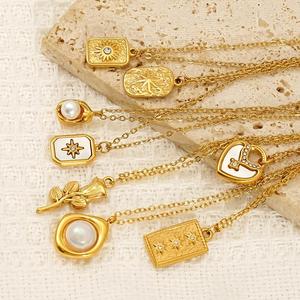 Collana Boho anomalia fiore piccolo artigianato fabbrica vendita diretta bella san valentino collana ciondolo donna natale - Product Image 1