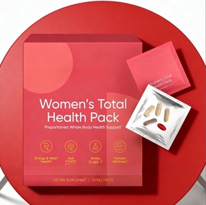 OEM ODM วิตามินรวมแบบแพ็ค 30 ซอง ออ<span class=keywords><strong>ล</strong></span>อิน<span class=keywords><strong>วัน</strong></span> วิตามินแ<span class=keywords><strong>ล</strong></span>ะแร่ธาตุสำคัญเพื่อสุขภาพที่ดีทุกวัน วิตามินเสริมสำหรับผู้หญิง - Product Image 1