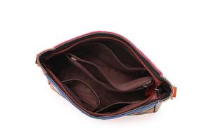 Sacs à bandoulière en cuir de vache véritable pour femmes, sac messager enveloppe, style ethnique rétro, petit sac carré pour femmes - Product Image 4