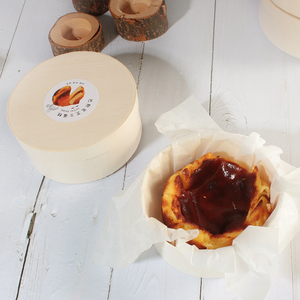 Hình chữ nhật tráng miệng khay lò vi ba cupcakes với nắp nướng ly gỗ mini dùng một lần bánh nướng khuôn - Product Image 4