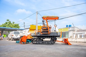 รถแทรกเตอร์ตีนตะขาบ HOGICO HG 80VN Turbo สำหรับนาข้าวในเอเชียตะวันออกเฉียงใต้ 80 แรงม้า ระบบเกียร์  ใหม่ อุปกรณ์การเกษตร - Product Image 4