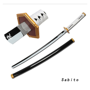 Ensemble complet de l'épée en <span class=keywords><strong>bois</strong></span> de style anime <span class=keywords><strong>Demon</strong></span> <span class=keywords><strong>Slayer</strong></span>: Kimetsu No Yaiba Tanjiro Kamado Nichirin Blade COS - Product Image 6