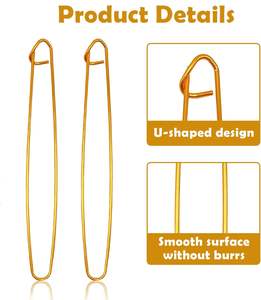 Алюминиевый держатель для вязания, набор игл, практичные булавки для вязания - Product Image 3