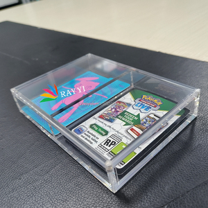 Ray Yi nhà máy bán buôn UV bảo vệ acrylic Pokemon giao dịch thẻ hiển thị trường hợp hiển thị từ kệ trưng bày - Product Image 4