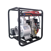Pompe à eau diesel auto-amorçante haute efficacité 192F avec réservoir d'huile grande capacité pour usage agricole et industriel