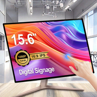 Tablette capacitive NFC POE Android 11 de 15 pouces, panneau d'affichage numérique HD IPS LCD, support mural 4 + 32G, SDK, plastique industriel
