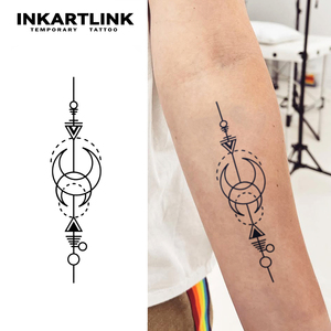 Tatuaggio Semipermanente all'Ingrosso con Scritte Gotiche Audaci, Arte Corporea Impermeabile, Naturale, a Base di Succo di Frutta, Durata 2 Settimane - Product Image 1