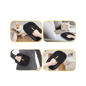 Gant anti-poils Qian pour animaux de compagnie, éliminateur de peluches statiques pour chats et chiens, outil de nettoyage - Product Image 1