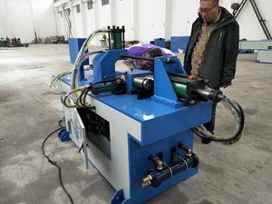 50mm đầu đơn hoặc đôi đầu kim loại ống thép và ống kết thúc tạo thành máy - Product Image 4