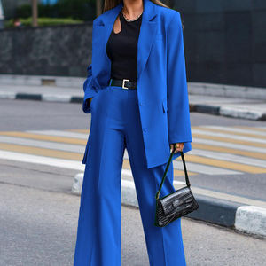 New Solid Color Long Sleeve Women's Casual Suit 2 Piece <b>Set</b> Fashion - Product Image 6