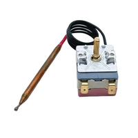 Thermostat capillaire 15A 250V, interrupteur de contrôle de température pour friteuse commerciale