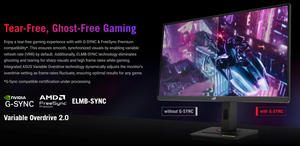 มอนิเตอร์ XG27UCS USB Type-C ของแท้, หน้าจอสำหรับเล่นเกมขนาด a.s.u.rog Strix 27 "4K UHD (3840*2160) 160Hz (มากกว่า144Hz) 1ms Fast IPS - Product Image 6