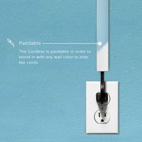 Goulotte de câblage flexible en PVC pour cuisine et salon, durable, résistante à l'usure, haute sécurité, solide, installation facile DIY