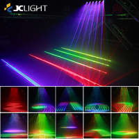 3w 6w 12w Lumière laser à tête mobile à 6 yeux Animation 3D Lumière laser RVB à 6 yeux pour boîte de nuit Dj Disco Lumière laser