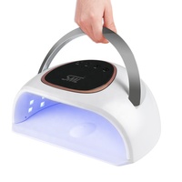 Lampe UV LED SML haute puissance pour ongles, affichage numérique intelligent, détection automatique, séchage rapide du gel, idéale pour les salons de manucure