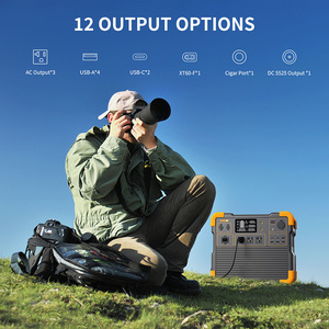 Central Eléctrica de Emergencia para Camping con Certificación CE, Batería de 2400W y 2048Wh para Uso Doméstico de Respaldo - Product Image 4