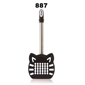 Pelle à litière pour chat en acier inoxydable et plastique 887 - Product Image 1