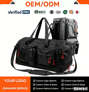 Sac à dos de sport de Taekwondo 3-en-1 XXL 75L noir, sac de voyage léger, résistant à l'eau et au style tendance - Product Image 1