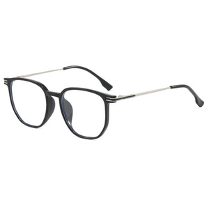 <span class=keywords><strong>Gafas</strong></span> de lectura retro con <span class=keywords><strong>montura</strong></span> plana, aptas para miopía, con protección ocular, <span class=keywords><strong>sin</strong></span> graduación, antiluz azul - Product Image 4