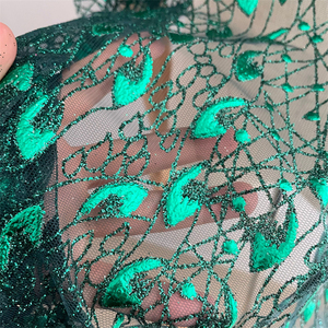 Ultimo Design in pizzo con paillettes e lustrini ricamati in <span class=keywords><strong>Tulle</strong></span> 3d tessuto in pizzo morbido <span class=keywords><strong>Tulle</strong></span> 3d - Product Image 3