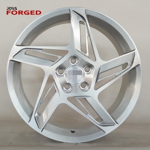JOVA Customized <b>Brushed</b> Silver Offset 32mm 40mm Rims 8x18 18x8.5 5x108 40 for Lynk&Co 03 - Product Image 2