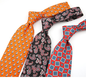 Corbata de Seda Jacquard Bordada Personalizada Heada, Ecológica, para Hombre, Ropa Formal de Negocios, para Bodas y Fiestas - Product Image 5
